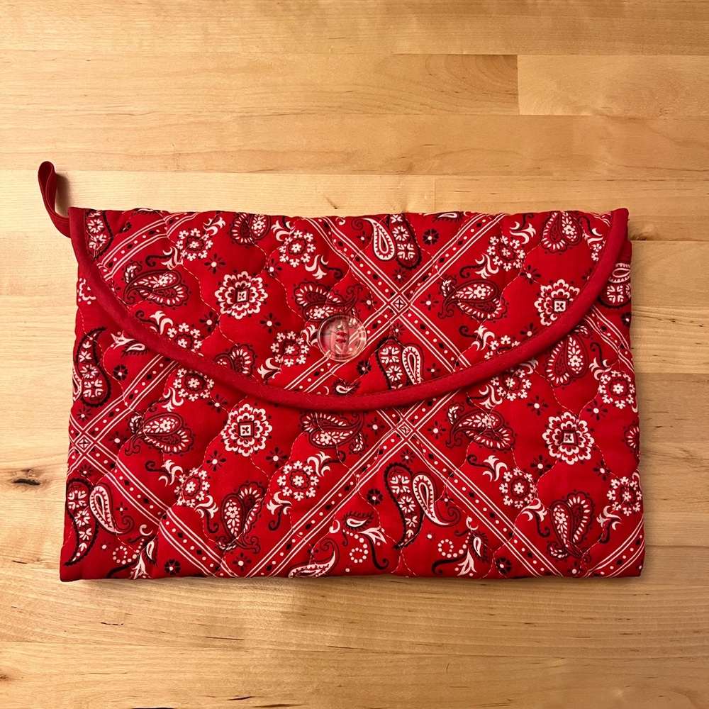 Now Designs Paisley Quilted Pouch